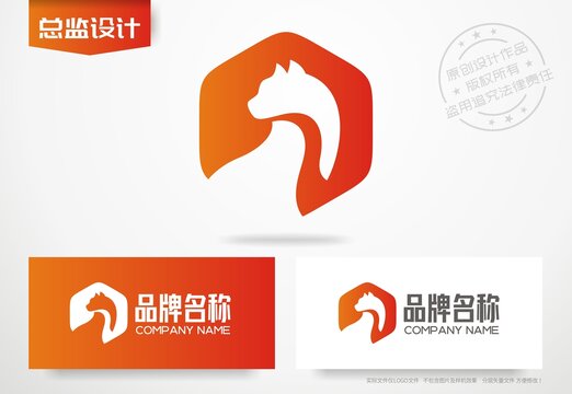 猫咪logo猫粮标志