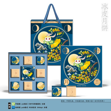冰皮月饼礼盒