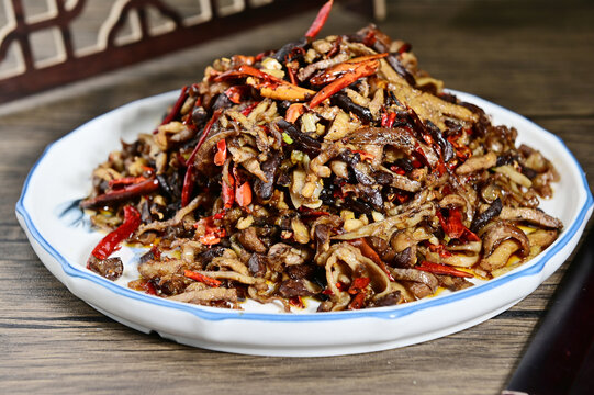 爆炒羊杂