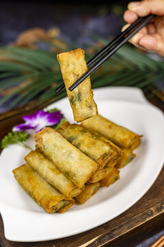 炸春卷