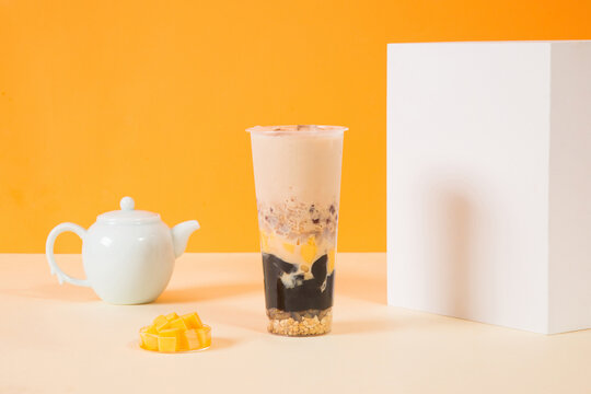 烧仙草奶茶