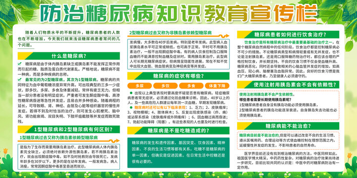 预防糖尿病