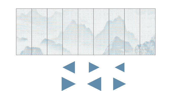 激光镂空雕刻山