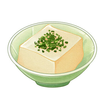 中国传统美食徽菜八公山豆腐