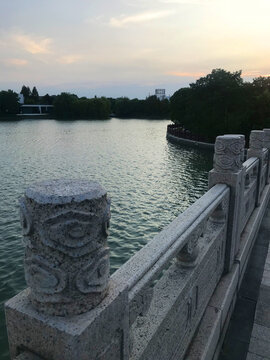 石桥围栏