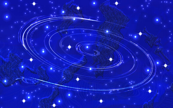 旋转星空