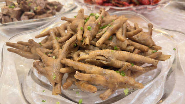 卤鸡爪
