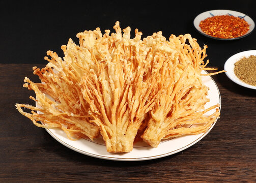 炸金针菇
