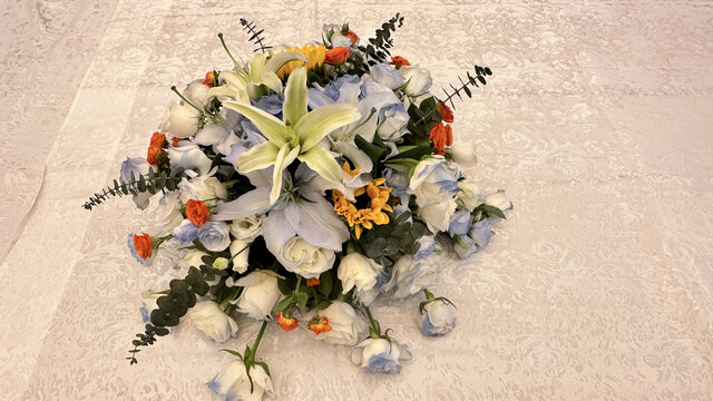 桌面鲜花