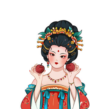古装美女唐朝美女杨贵妃