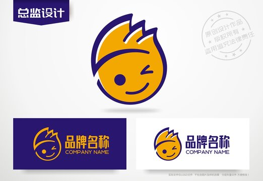 卡通头像logo