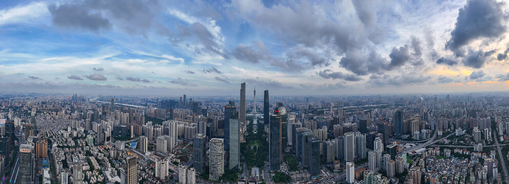广州中轴线全景