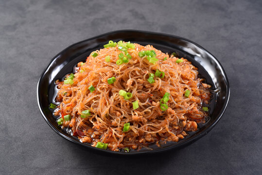 蚂蚁上树肉末粉丝