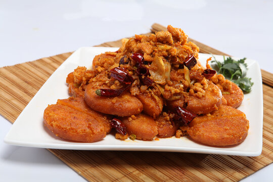 鱼籽炒饼