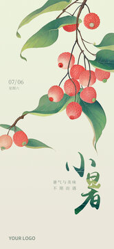 小暑海报