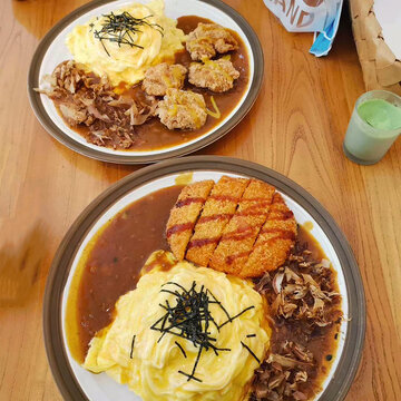 咖喱鸡排饭
