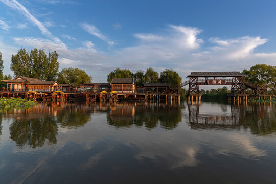 微山湖旅游休闲风光