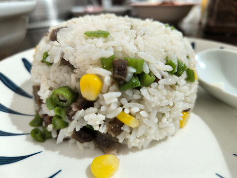 家常炒饭团