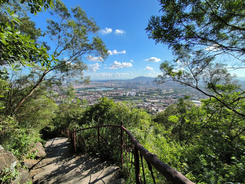 清源山登山道风景