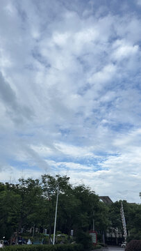 万里晴空