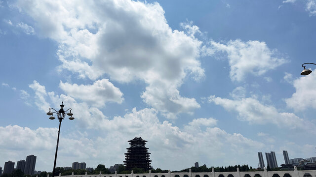晴空万里