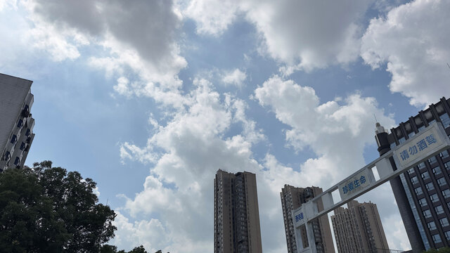 蓝天白云