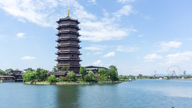 铜官窑古镇主塔