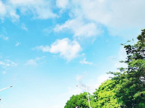 天空