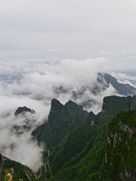 张家界高山云海