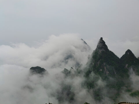 高山云海