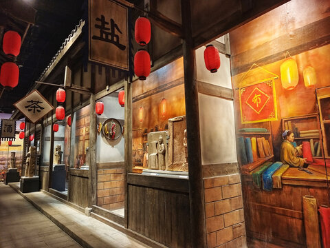 四川泸县宋代石刻博物馆街巷