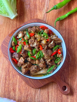 香辣鸭肉
