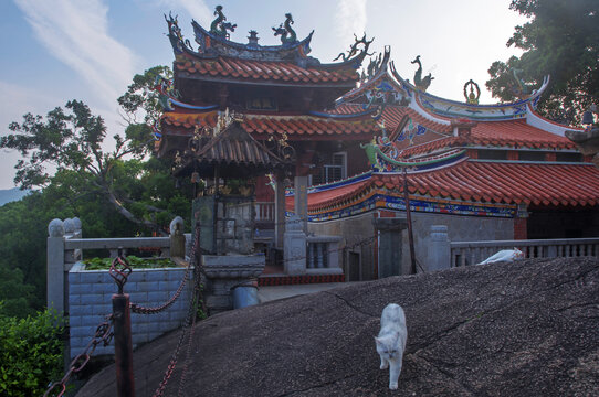 莲花峰石亭寺旅拍风景