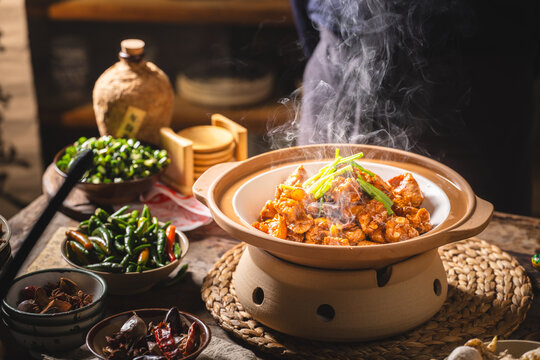 土豆烧排骨