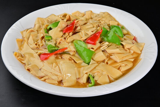尖椒干豆腐