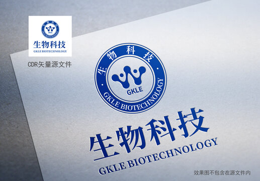 生物科技LOGO