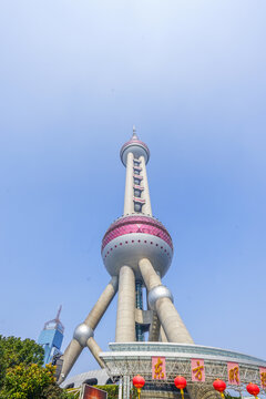 上海城市掠影东方明珠