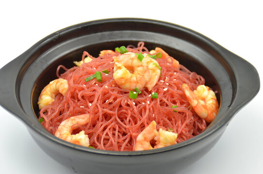 虾仁粉丝煲
