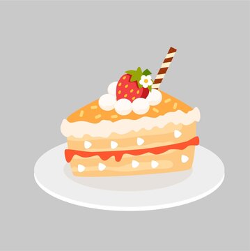 甜品插画