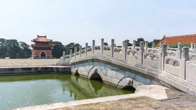 裕陵乾隆陵寝金水桥