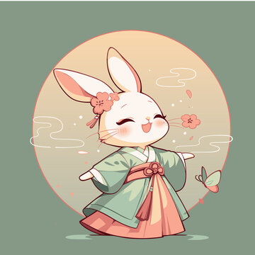翩翩起舞兔子