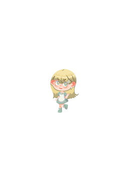 单体小女孩