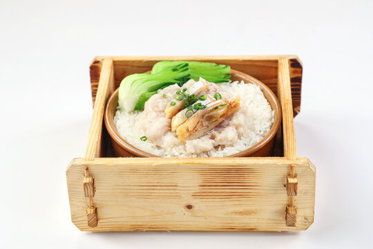 咸鱼肉饼饭