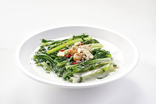 上汤苦麦菜