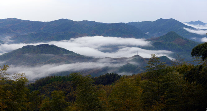霍山云瀑