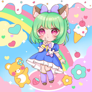 Q版女孩