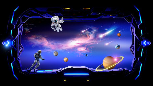 星空立体画