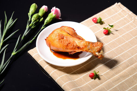 卤鸡腿