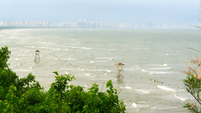 鸽子窝海边风光