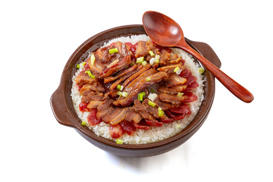 腊肠腊肉腊鸭腊味煲仔饭